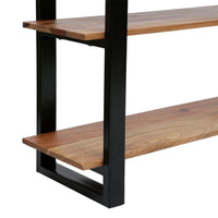 Wilson Decor Live Edge Wood Entry Table TV Console Table
