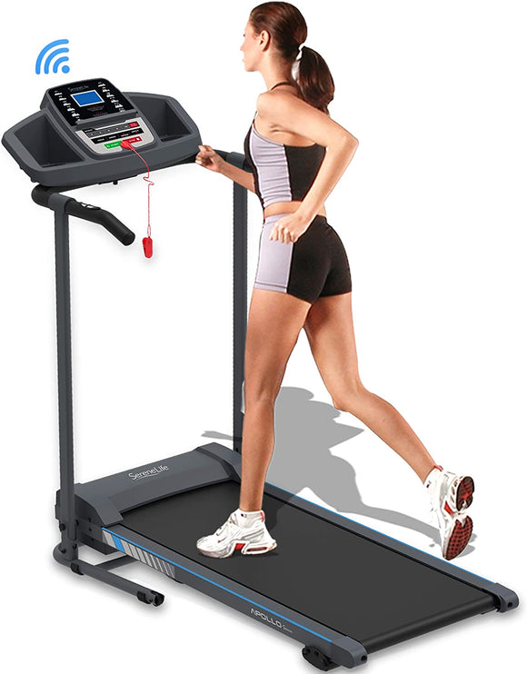Smart Electric Folding Treadmill Fitness Motorized Running Jogging Exercise Machine I#1017