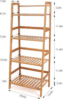 Ladder Shelves Ladder Stand Book Rack I#1127