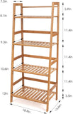 Ladder Shelves Ladder Stand Book Rack I#1127