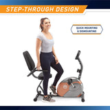 Recumbent Exercise Bike with Adjustable Resistance I#1107