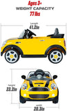 Mini Cooper Kid's 6V Ride-On Car