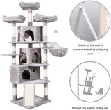 73" Cat Tree  Cat Condo Cat Tower I#1351