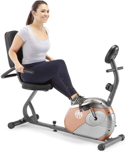 Recumbent Exercise Bike with Adjustable Resistance I#1107