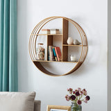 Wall Mount Round Floating Shelf