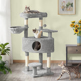 Corner Cat Tree Cat House Cat Condo with Scratching Posts