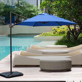 9ft Cantilever Umbrella with Cover and Weight Plates