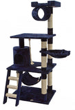 Multi-levels Cat Scratching Posts Tower Cat Condo Cat Tree