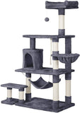 Multi-Level Cat Tree Cat Tower With Scratching Posts and Hammock