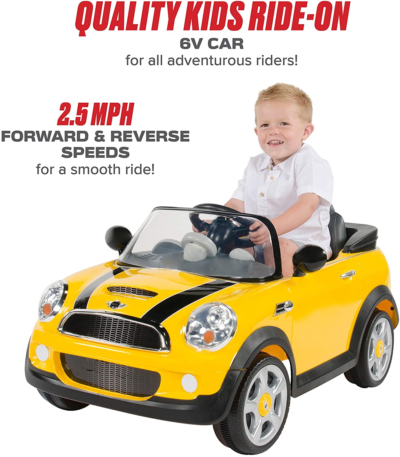 Mini Cooper Kid s 6V Ride On Car Nijimaya