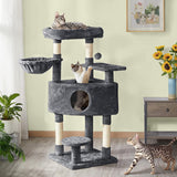 Corner Cat Tree Cat House Cat Condo with Scratching Posts