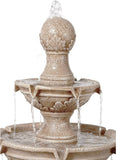 48" Three Tiered Round Garden Fountain