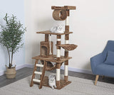 Multi-levels Cat Scratching Posts Tower Cat Condo Cat Tree