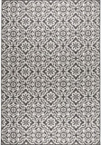 Uv Weather Resistant Outdoor Rug Patio Rug Dark Gray And White I#1497