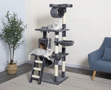 Multi-levels Cat Scratching Posts Tower Cat Condo Cat Tree