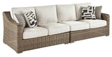 Outdoor / Indoor Wicker Sofa Love seat Set of 2