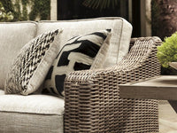 Outdoor / Indoor Wicker Sofa Love seat Set of 2
