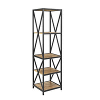 Metal Etagere Bookcase 61"x 18" I#1022