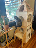 Spaceship Cat Tree Space Rocket Cat Condo I#1728