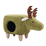 Moose Foot Rest Ottoman Cat Bed Pet Bed Kitten House Cat Condo I# 1343