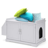 Hideaway Cat Litter Box Enclosure Cabinet