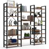Metal Etagere Bookcase 69.68"H x 71.26"W I#1023