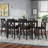 7 piece counter height dining set