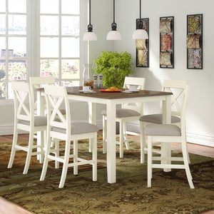 7 piece counter height dining set