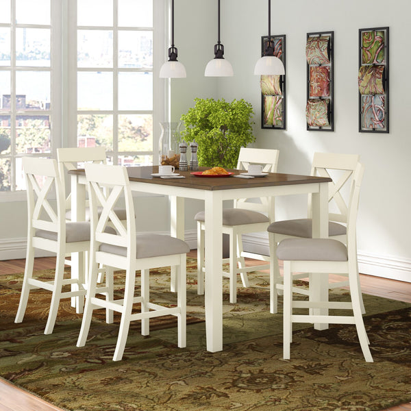 7 piece counter height dining set