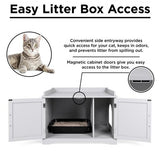 Hideaway Cat Litter Box Enclosure Cabinet