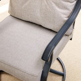 Set of 4 Outdoor Patio Chair With Gray Cushion I#1131