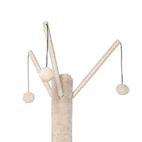 Cream Color Multi Level Cat Activity Tree Kitten Condo Scratch Post