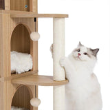 Cat House Cat Tower 44” Height with Scratching Post