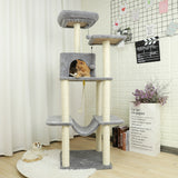 Fast Domestic Delivery Pet Cat Tree Tower Condo House Scratcher Post Toy for Cat Kitten Cat Jumping Toy with Ladder Playing Tree