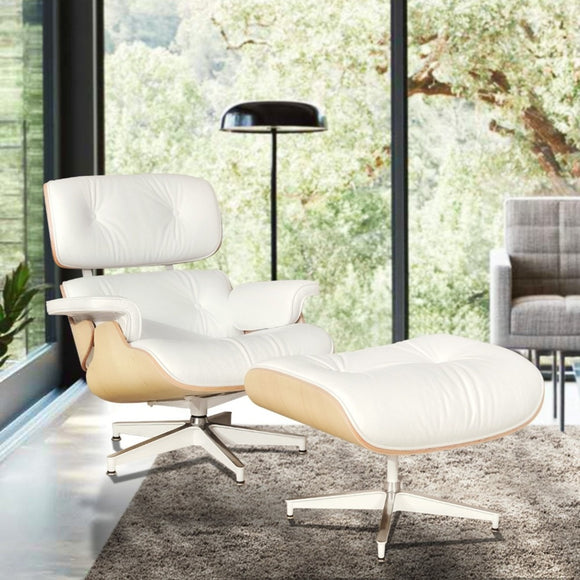 Modern Office Lounge Chair & Ottoman