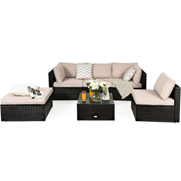Sectional Patio Outdoor Furniture Set