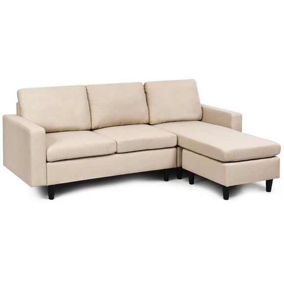 Sectional Sofa Couch with Reversible Chaise