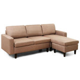 Sectional Sofa Couch with Reversible Chaise