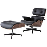 Modern Office Living Room Lounge Chair with Ottoman