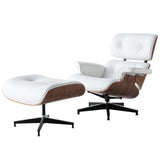 Modern Office Living Room Lounge Chair with Ottoman