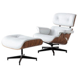 Modern Office Living Room Lounge Chair with Ottoman