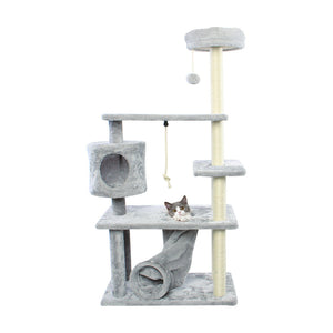 Multi Level Kitten Condo Cat Tree With Tunnel I#1354d