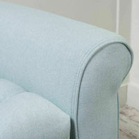 Tufted Rolled Arm Storage Ottoman Bench