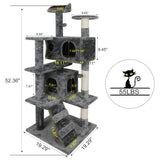 Large Cat Tree Multi Level Cat Condo