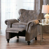 Tufted Accent Recliner Armchair