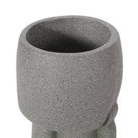 Cast Stone Polynesian Decorative Planter